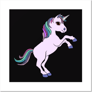 Candy unicorn Posters and Art